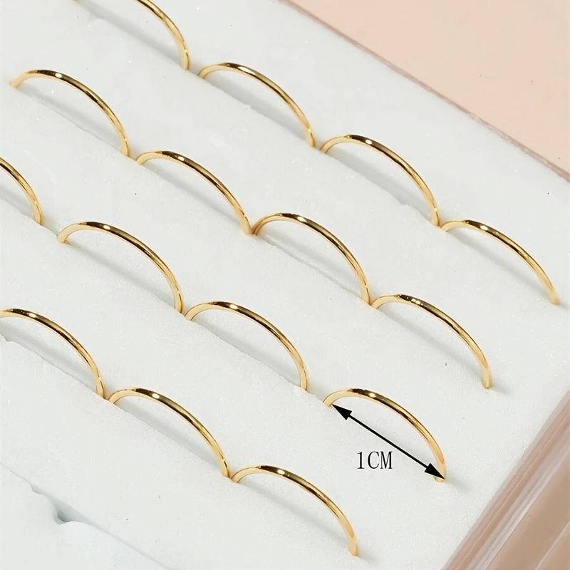 20pcs Minimalist Nose Rings and Body Jewelry Set, Unisex Gift